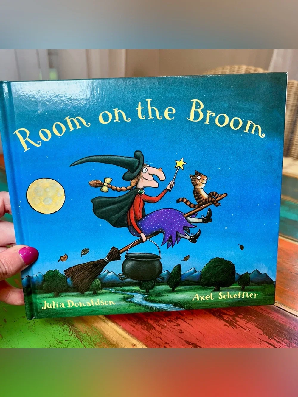 Room on the Broom Board Book Spooky Season Kids Julia Donaldson (2019 Ed)